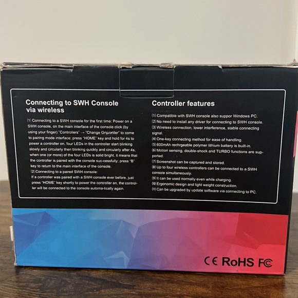 Wireless Pro Game Controller New open box - Picture 2 of 2